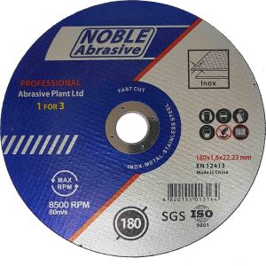 صفحه برش استیل بر نوبل 180mm noble