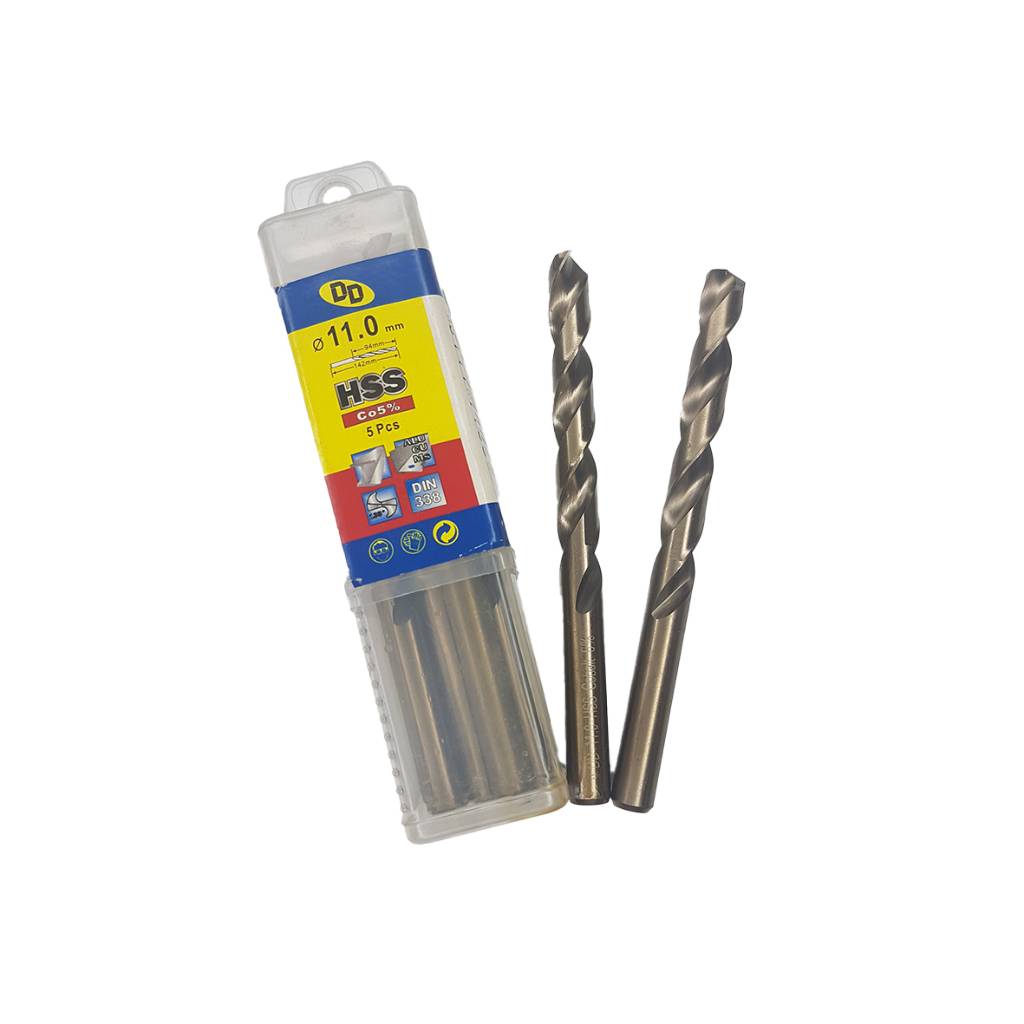 مته آهن و چوب 5 درصد Hss کبالت DD سایز  11 میلیمتر