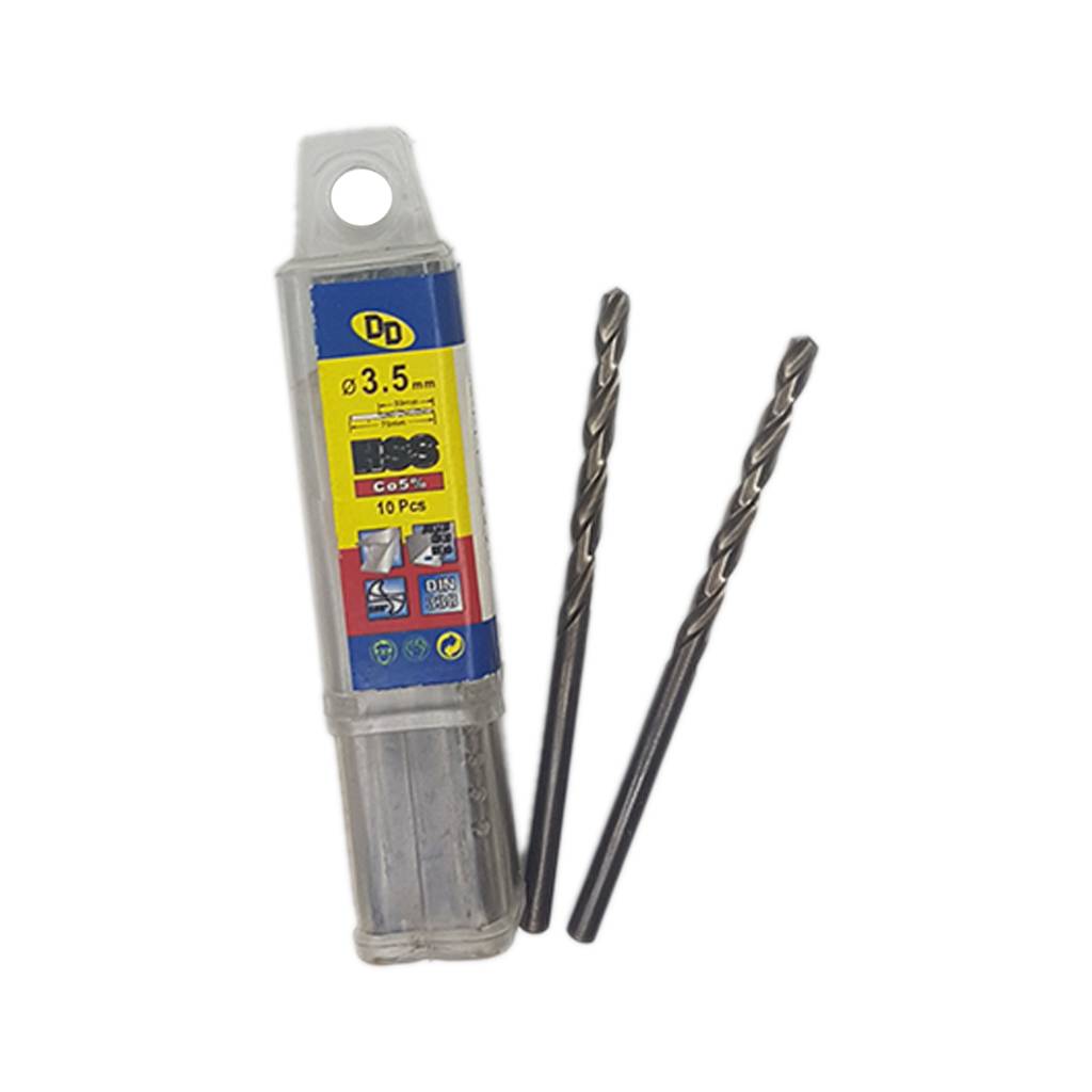 مته آهن و چوب 5 درصد Hss کبالت DD سایز  3.5 میلیمتر