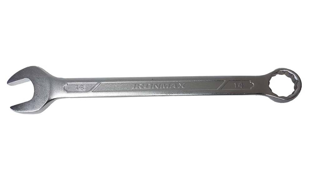 آچار یکسر تخت و یکسر رینگی آیرون مکس IRONMAX سایز 14