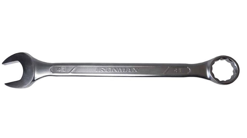 آچار یکسر تخت و یکسر رینگی آیرون مکس IRONMAX سایز 41
