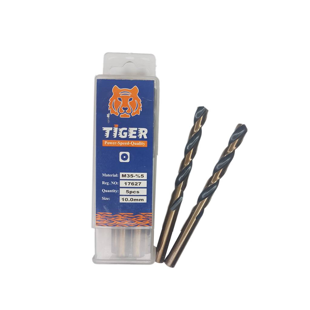 مته آهن 5 درصد Hss کبالت تایگر TIGER سایز 10 میلیمتر